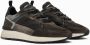 Crime London Bruine Sneakers met Zwarte Details Brown Heren - Thumbnail 2