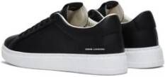 Crime London Casual leren sneaker met rubberen zool Black Heren