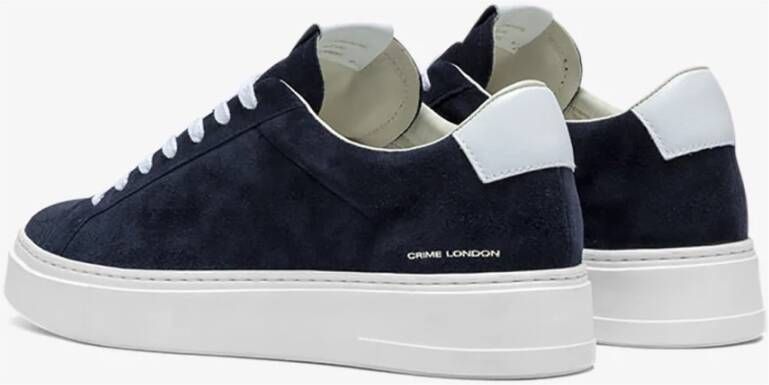 Crime London Casual Sneakers Blue Heren