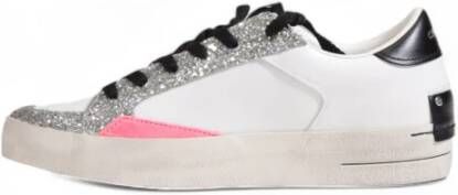 Crime London Dames Skate Deluxe Sneakers White Dames