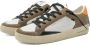 Crime London SK8 Deluxe Heren Sneaker Grijs Bruin Gray Heren - Thumbnail 2