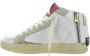 Crime London Deluxe Mid Retrofi Low Basket Multicolor Dames - Thumbnail 3
