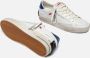 Crime London Wit Blauwe Leren Sneakers Vintage Stijl - Thumbnail 3