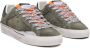 Crime London Groene Distressed Sneakers - Thumbnail 2