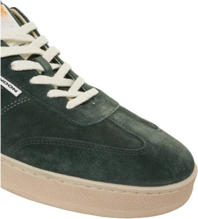 Crime London Groene Sneakers voor Moderne Man