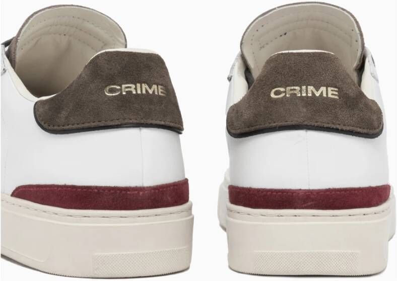 Crime London Heren Blade Clay White Sneakers