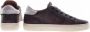 Crime London Essentiële lage top sneakers in donkerbruin zalm Brown Heren - Thumbnail 2