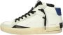 Crime London High Top Sneakers Band Sole Multicolor Heren - Thumbnail 6