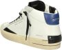 Crime London High Top Sneakers Band Sole Multicolor Heren - Thumbnail 7