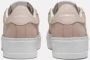 Crime London Klassieke Witte Sneakers Pink Dames - Thumbnail 4
