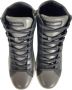 Crime London Essential High Heren Sneaker Donkergrijs Grijs Heren - Thumbnail 3