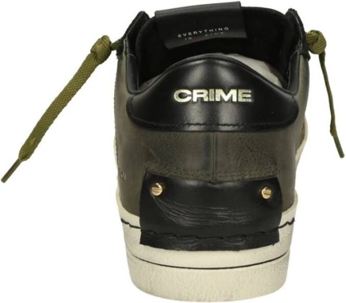 Crime London Lage Sneakers Black Heren