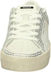 Crime London Lage Sneakers White Dames