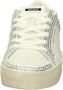 Crime London Witte Sneakers met Strass White Dames - Thumbnail 12