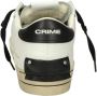 Crime London Witte leren sportieve sneakers met rubberen zool White - Thumbnail 5