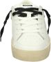 Crime London Witte leren sportieve sneakers met rubberen zool White - Thumbnail 8