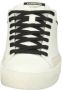 Crime London Witte Leren Sneakers met Zwarte Suède Accenten Wit Heren - Thumbnail 6