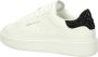 Crime London Witte Sneakers met Glitter Hak White Dames - Thumbnail 9