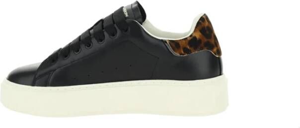 Crime London Leren Sneakers met Bedrukt Logo