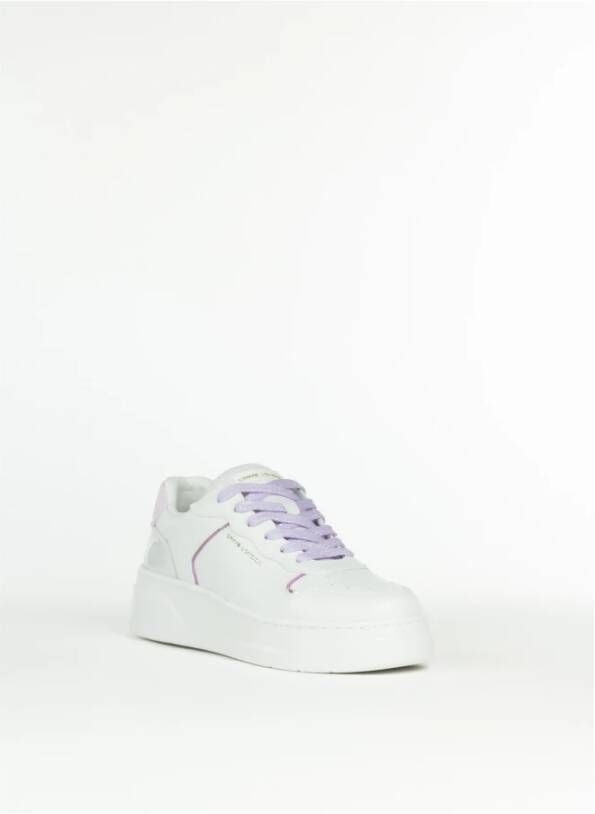 Crime London Magnetische Sneakers White Dames