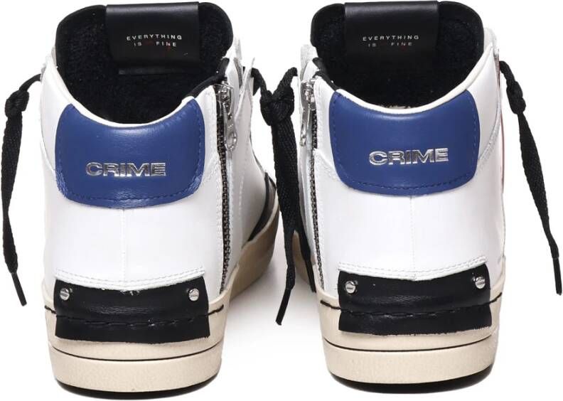 Crime London High Top Sneakers Band Sole Multicolor Heren
