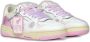 Crime London Roze Leren Sneakers met Rubberen Zool Multicolor Dames - Thumbnail 6