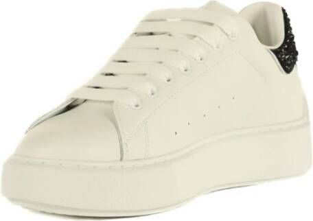 Crime London Shoes White Dames