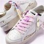 Crime London SK8 Deluxe Sneaker Wit Goud Glitter White Dames - Thumbnail 7