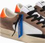 Crime London SK8 Deluxe Heren Sneaker Grijs Bruin Gray Heren - Thumbnail 8