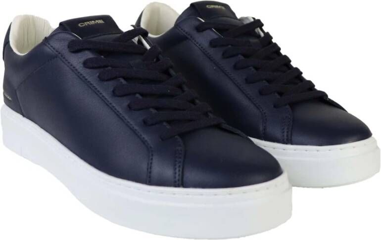 Crime London Sneakers Blauw Heren