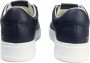 Crime London Blauwe Leren Sneaker met Witte Details Blue Heren - Thumbnail 10