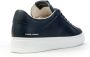 Crime London Blauwe Leren Sneaker met Witte Details Blue Heren - Thumbnail 3
