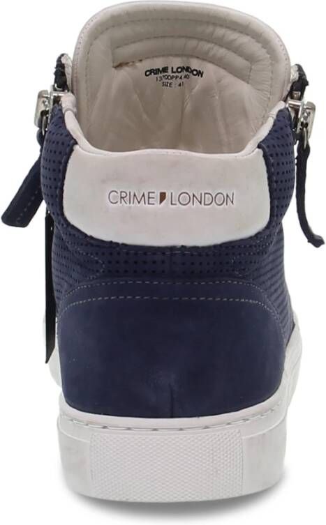 Crime London Sneakers Blauw Heren