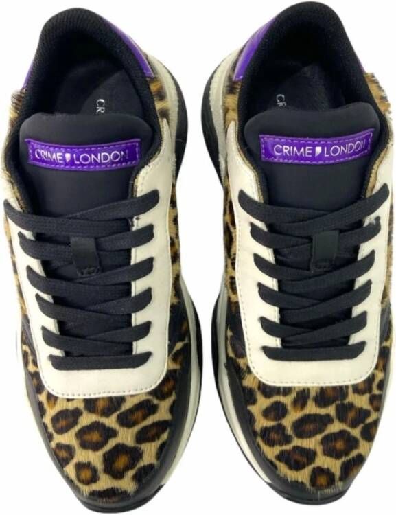 Crime London Hoogwaardige sneakers voor vrouwen Bruin Dames