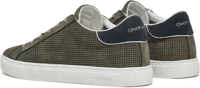 Crime London Sneakers Groen Heren