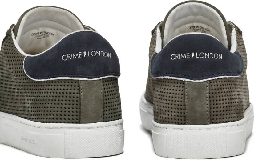 Crime London Sneakers Groen Heren