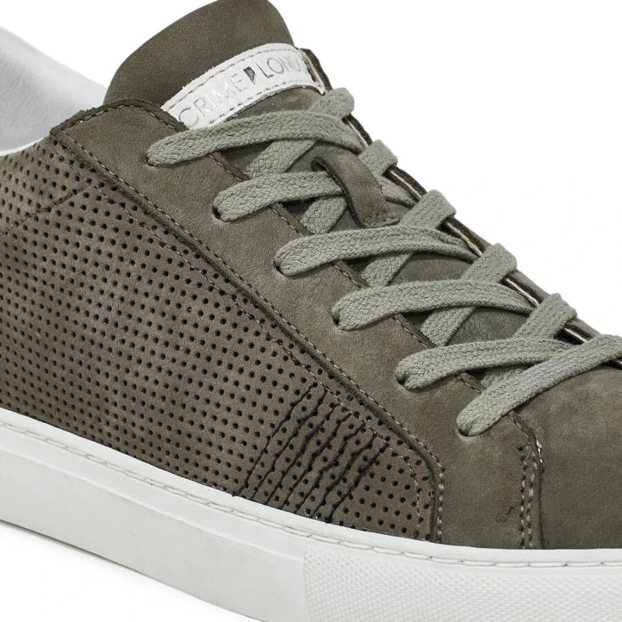 Crime London Sneakers Groen Heren