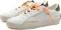 Crime London Sneakers met contrasterende hiel White Heren - Thumbnail 2