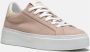 Crime London Klassieke Witte Sneakers Pink Dames - Thumbnail 2