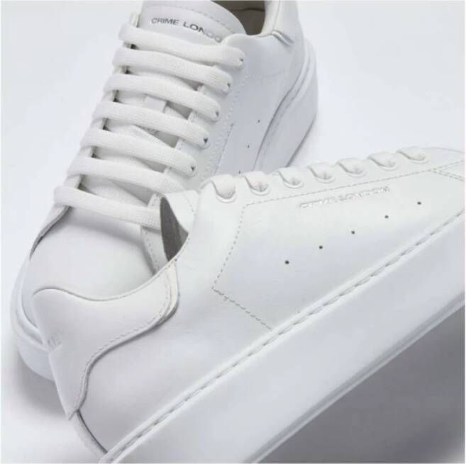 Crime London Sneakers White Dames