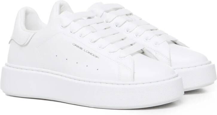 Crime London Sneakers White Dames