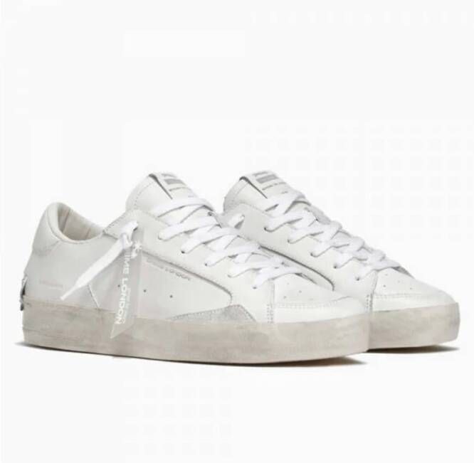 Crime London Sneakers White Heren