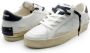 Crime London Witte leren sportieve sneakers met rubberen zool White - Thumbnail 22