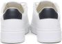 Crime London Witte Leren Sneakers met Ronde Neus en Logo Patch White Heren - Thumbnail 6