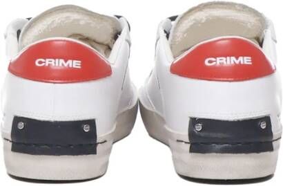 Crime London Sneakers White Heren
