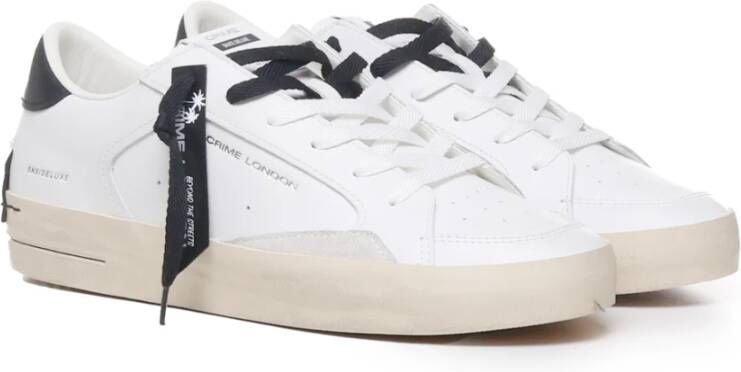 Crime London Sneakers White Heren