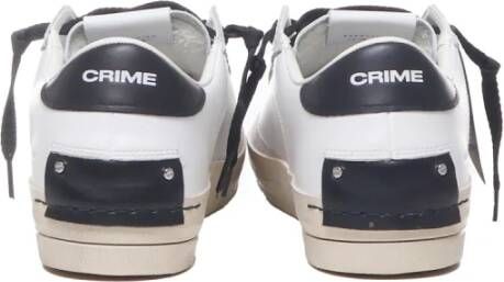 Crime London Sneakers White Heren