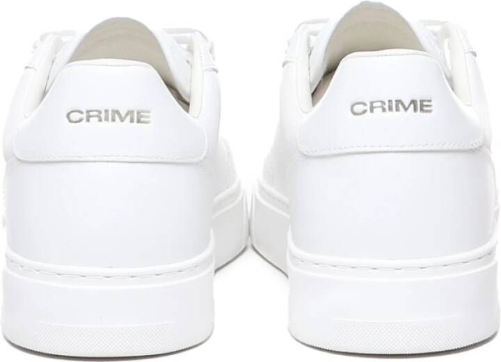 Crime London Sneakers White Heren