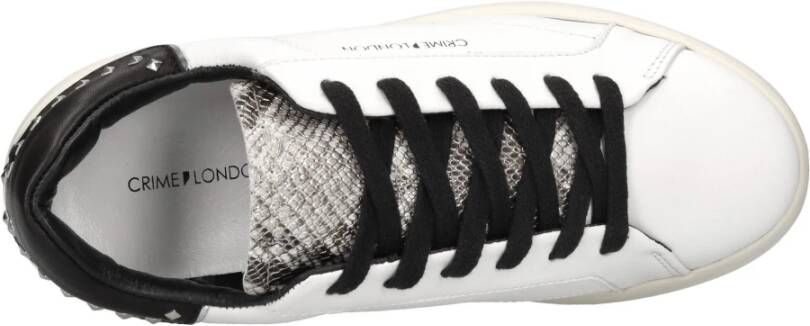 Crime London Sneakers Wit