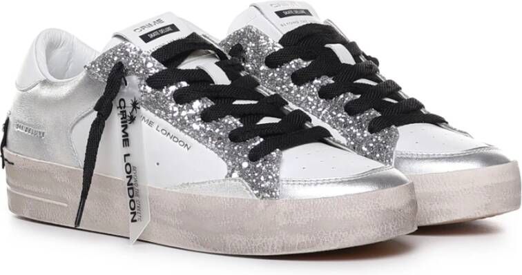 Crime London Sneakers Wit Dames